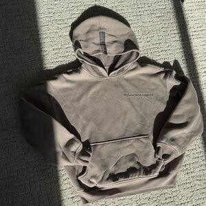 Follow your legend alpaca cloud reversible hoodie